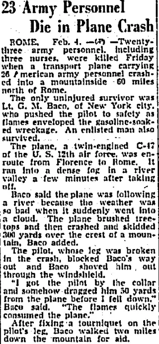 other Newspaper clipping from Feb 5, 1945 5772655