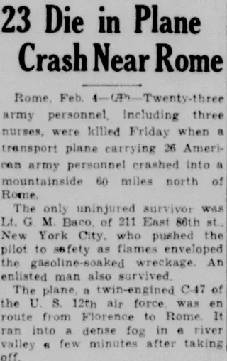other Newspaper clipping from Feb 5, 1945 5772664
