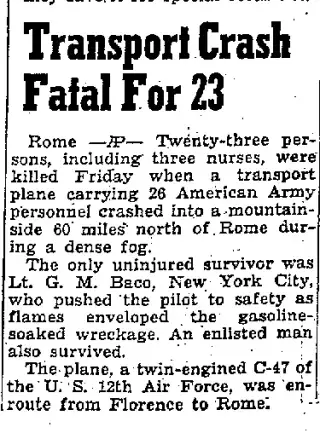other Newspaper clipping from Feb 5, 1945 5772675