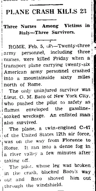 other Newspaper clipping from Feb 5, 1945 5772682