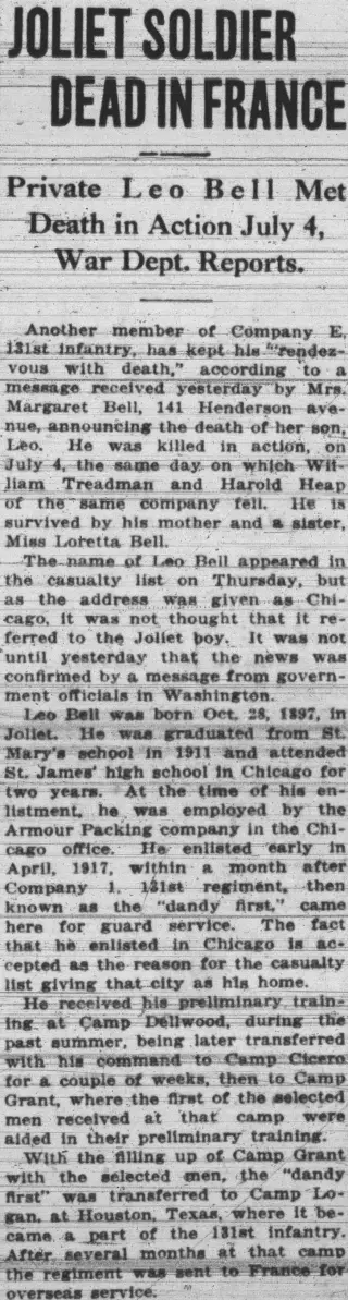 other Newspaper clipping from Jul 28, 1918 5772867