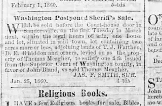other Newspaper clipping from Feb 22, 1860 5773006