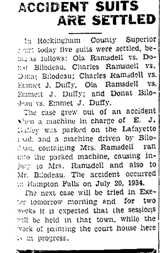 other Newspaper clipping from May 7, 1935 5773081