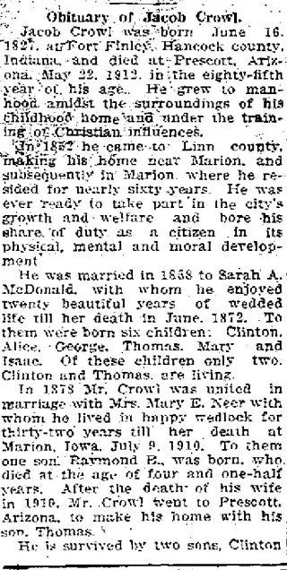 other Newspaper clipping from May 29, 1912 5773135