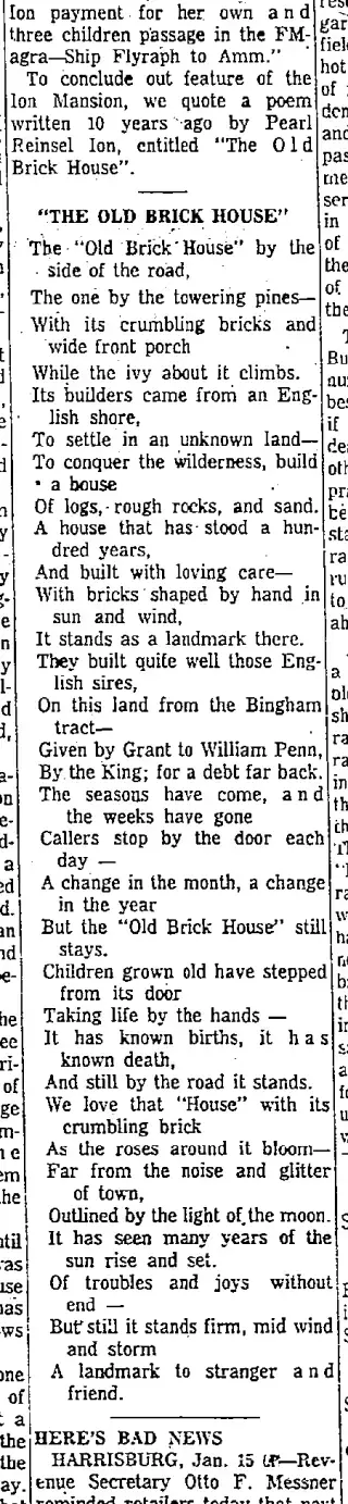 other Newspaper clipping from Jan 16, 1954 5773154