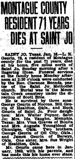 other Newspaper clipping from Jan 16, 1933 5773230