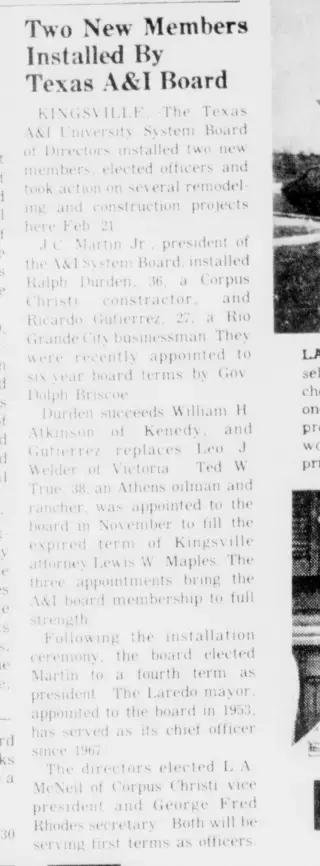 other Newspaper clipping from Feb 27, 1974 5773258