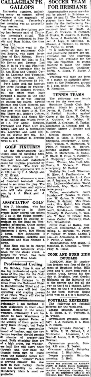 other Newspaper clipping from May 27, 1949 5773296