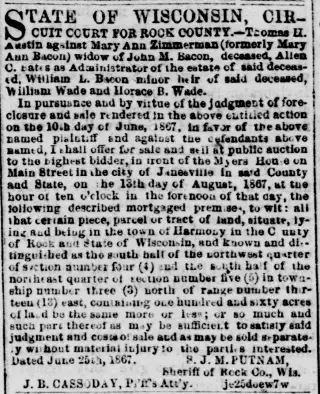 other Newspaper clipping from Aug 13, 1867 5773415