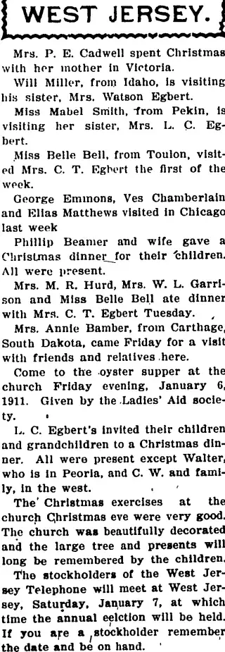 other Newspaper clipping from Dec 28, 1910 5773550