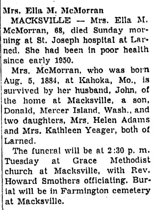 other Newspaper clipping from Dec 1, 1952 5773565