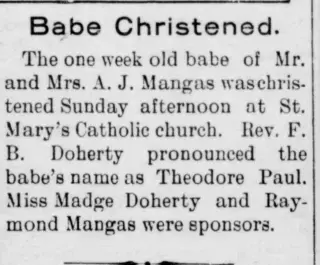 other Newspaper clipping from Sep 14, 1903 5773802