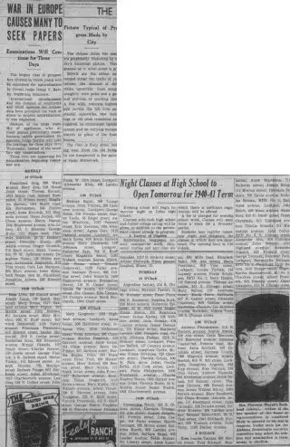 other Newspaper clipping from Sep 22, 1940 5774043
