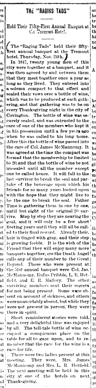 other Newspaper clipping from Dec 2, 1898 5774124