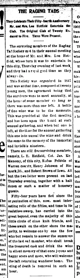 other Newspaper clipping from Dec 6, 1901 5774128