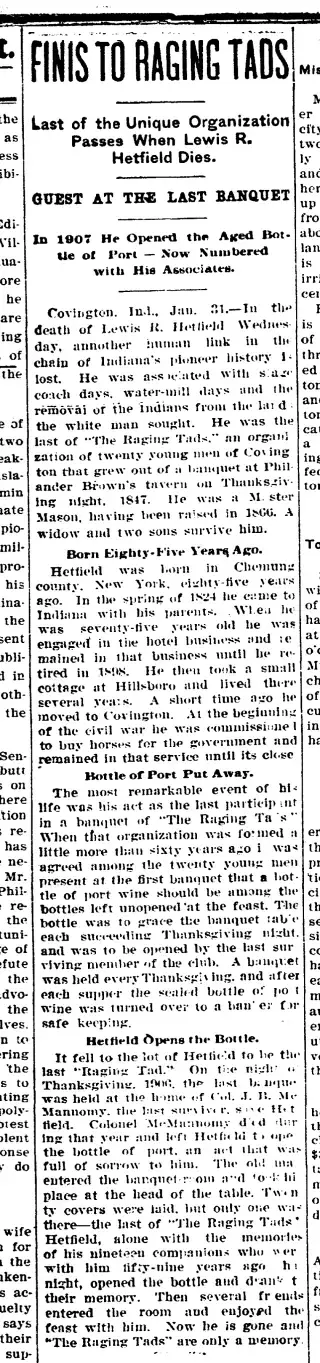 other Newspaper clipping from Feb 4, 1908 5774131