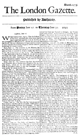 other Newspaper clipping from Jun 27, 1692 5774168