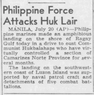 other Newspaper clipping from Jul 20, 1951 5774228