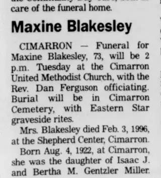 other Newspaper clipping from Feb 5, 1996 5774279