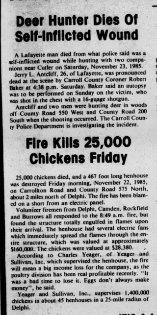 other Newspaper clipping from Nov 27, 1985 5774383