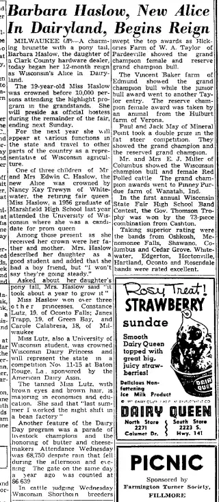 other Newspaper clipping from Aug 21, 1958 5774426