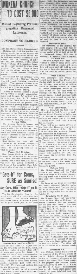 other Newspaper clipping from Oct 6, 1915 5774766