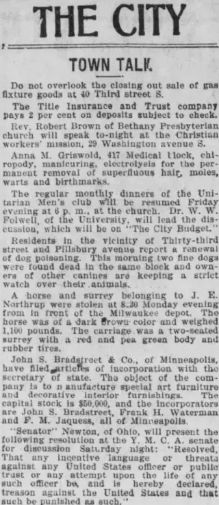 other Newspaper clipping from Oct 16, 1901 5775018