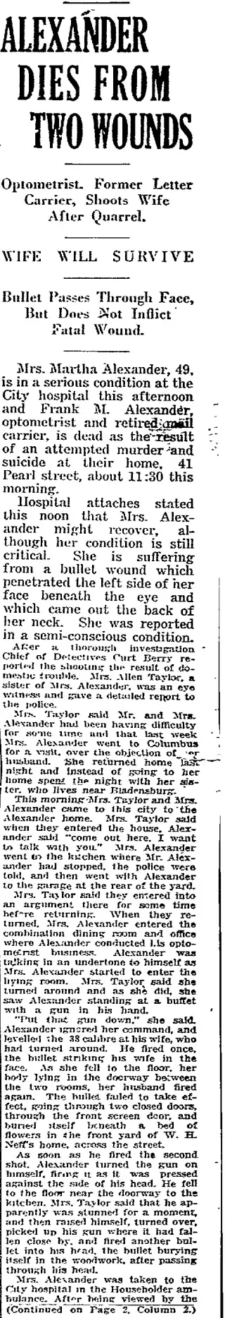 Crime Newspaper clipping from Sep 14, 1931 5775062