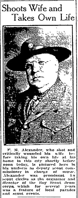 Crime Newspaper clipping from Sep 14, 1931 5775071