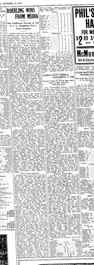 other Newspaper clipping from Oct 12, 1914 5775095