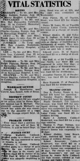 other Newspaper clipping from Aug 24, 1954 5775139
