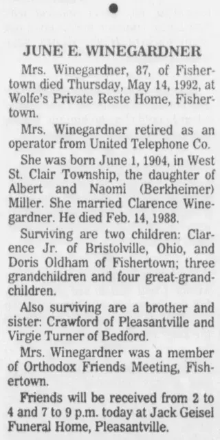 other Newspaper clipping from May 15, 1992 5775167