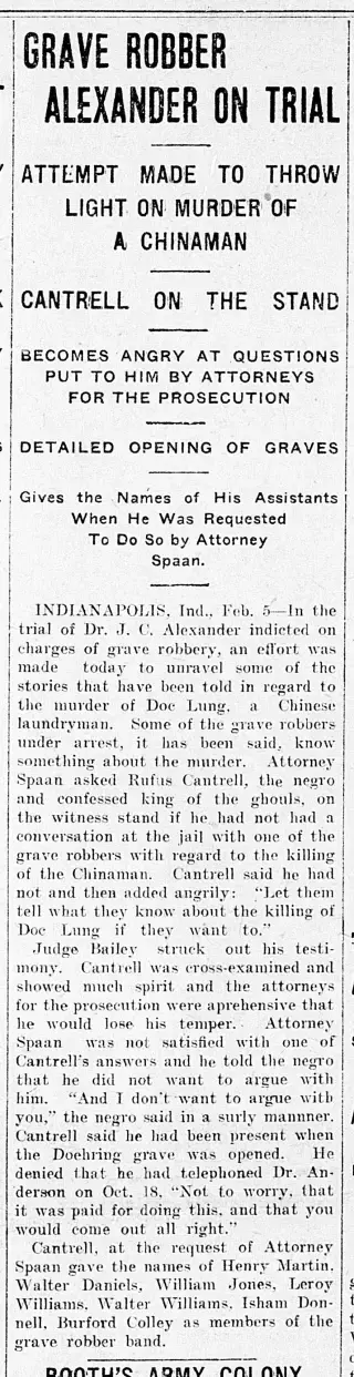 other Newspaper clipping from Feb 5, 1903 5775235