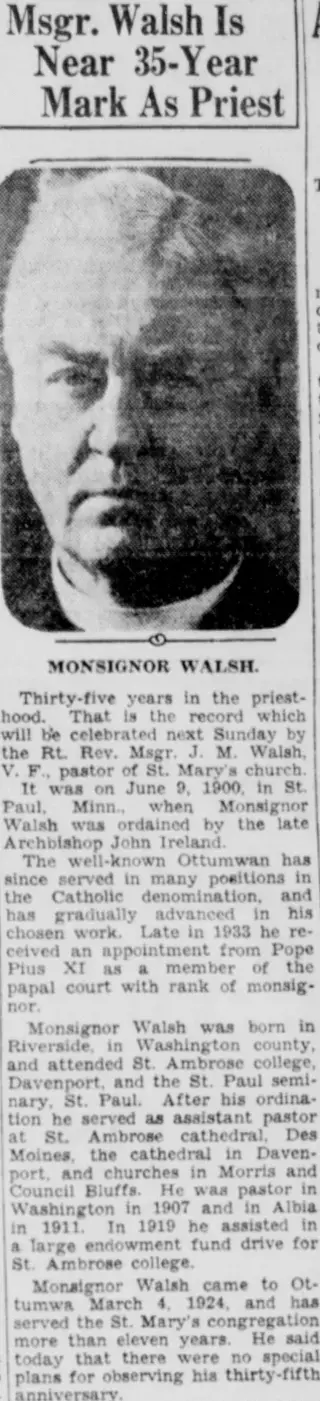 other Newspaper clipping from May 6, 1935 5775275