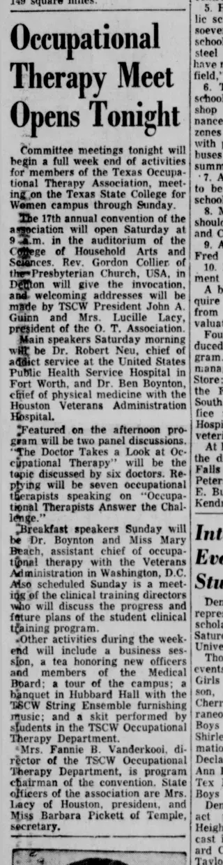 other Newspaper clipping from Apr 19, 1952 5775635