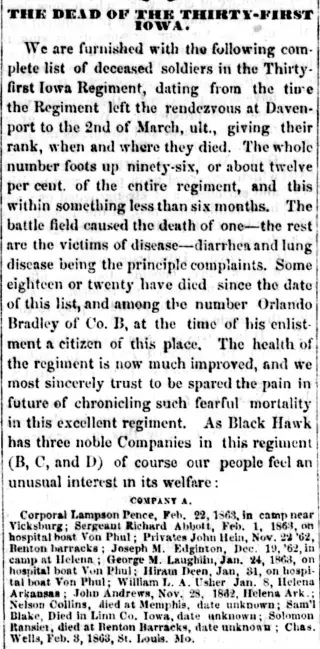 other Newspaper clipping from Apr 10, 1863 5775700