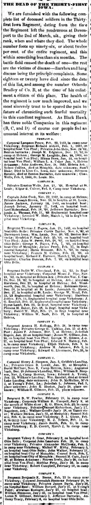 other Newspaper clipping from Apr 10, 1863 5775707