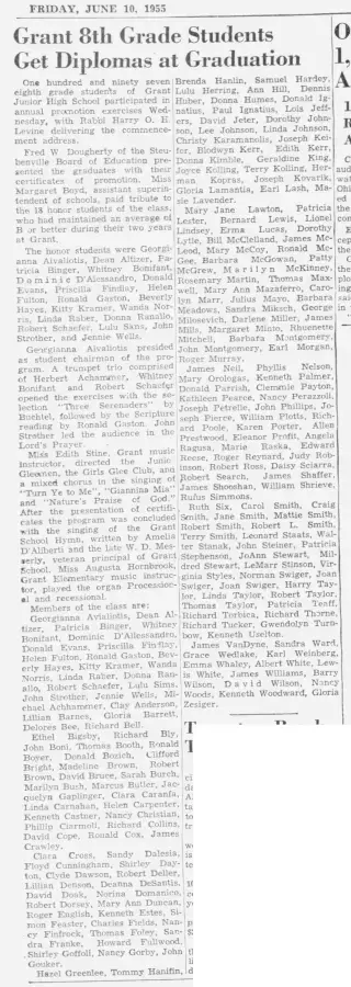 General news Newspaper clipping from Jun 10, 1955 5775766