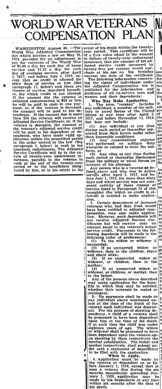 other Newspaper clipping from Aug 30, 1924 5775972
