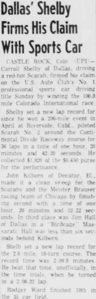 other Newspaper clipping from Jun 27, 1960 5776006