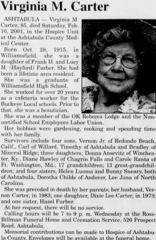 other Newspaper clipping from Feb 12, 2001 5776008