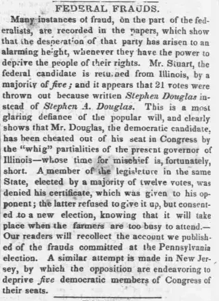 other Newspaper clipping from Oct 31, 1838 5776116