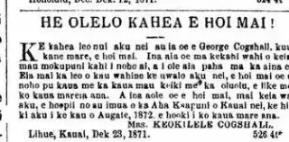 other Newspaper clipping from Dec 30, 1871 5776157