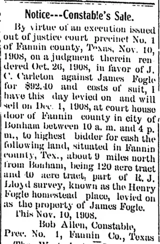 other Newspaper clipping from Nov 21, 1908 5776470