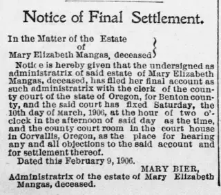 other Newspaper clipping from Feb 23, 1906 5776492