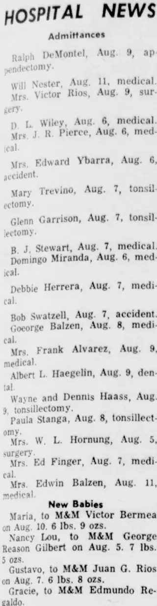 other Newspaper clipping from Aug 16, 1957 5776509