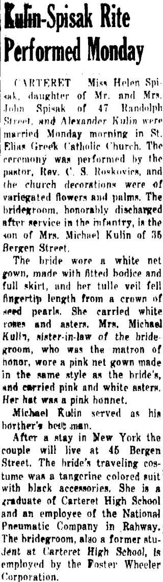 other Newspaper clipping from Aug 10, 1945 5776531