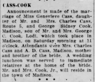 Marriage Newspaper clipping from Feb 23, 1925 5776532