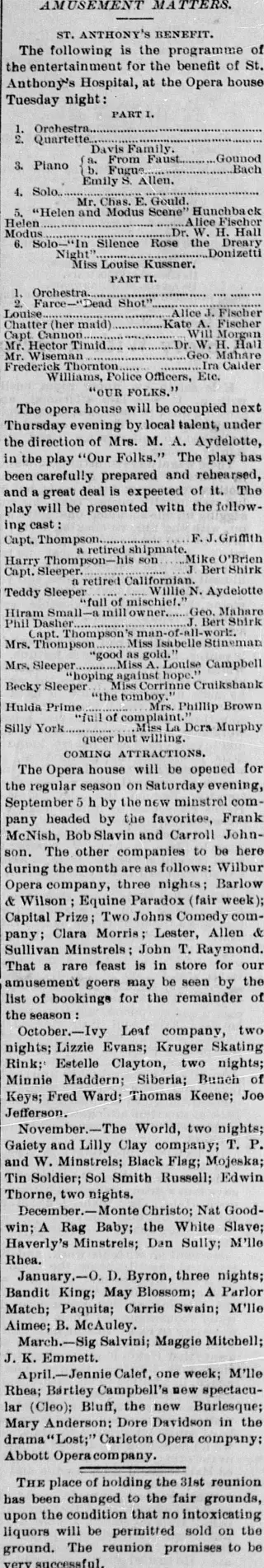 other Newspaper clipping from Aug 22, 1885 5776707