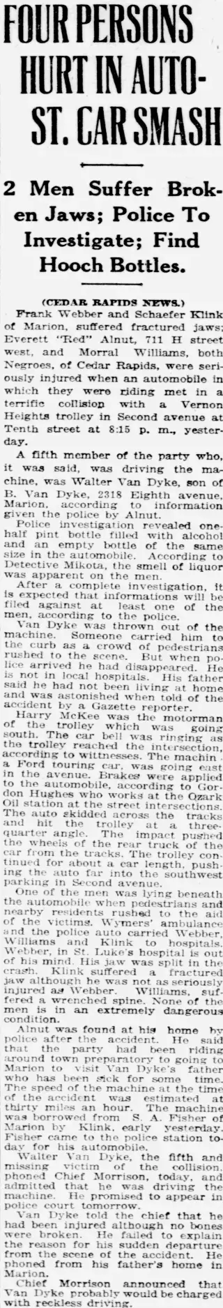 other Newspaper clipping from May 2, 1922 5776708
